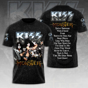Kiss Band 3D Apparel - HOATT 12235