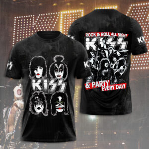 Kiss Band 3D Apparel - HOATT 3712