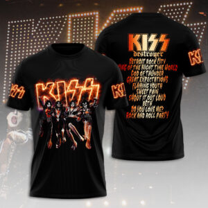 Kiss Band 3D Apparel – HOATT 7382