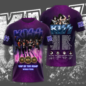 Kiss Band 3D Apparel - NGHIAVT 0608