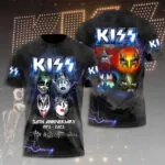 Kiss Band 3D Apparel - NGHIAVT 0667