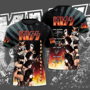 Kiss Band 3D Apparel - NGHIAVT 0669