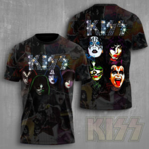 Kiss Band 3D Apparel - GNE 114