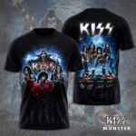 Kiss Band 3D Apparel - GNE 1822