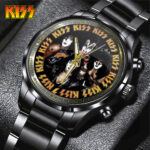 KISS Black Stainless Steel Watch - GNE 1604