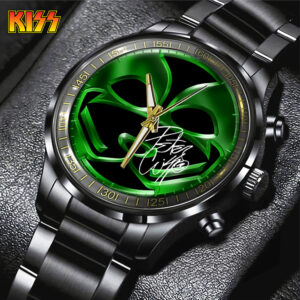 KISS Black Stainless Steel Watch - GNE 440