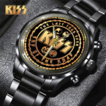 KISS Black Stainless Steel Watch - GNE 587