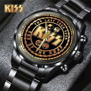 KISS Black Stainless Steel Watch - GNE 587