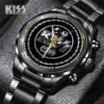 KISS Black Stainless Steel Watch - GNE 656