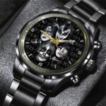KISS Black Stainless Steel Watch – GNE 672