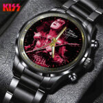 KISS Black Stainless Steel Watch – GNE 683