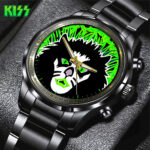 KISS Black Stainless Steel Watch - GNE 715