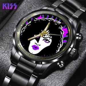 KISS Black Stainless Steel Watch - GNE 717