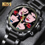 KISS Black Stainless Steel Watch - GNE 805