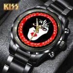 KISS Black Stainless Steel Watch - TANTN 7767