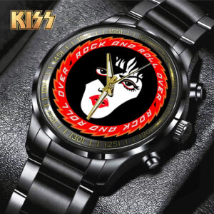 KISS Black Stainless Steel Watch - TANTN 7767
