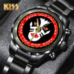 KISS Black Stainless Steel Watch - TANTN 7768