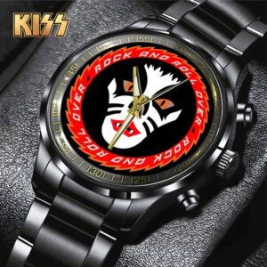 KISS Black Stainless Steel Watch - TANTN 7768