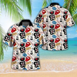 KISS 3D Hawaiian Apparel - GNE 1323