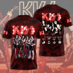 Kiss Band 3D Apparel - HOATT 2918