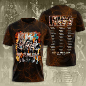 Kiss Band 3D Apparel - HOATT 2473
