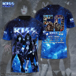 Kiss Band 3D Apparel - HUANNM 1016