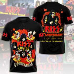 Kiss Band 3D Apparel - GNE NEW11