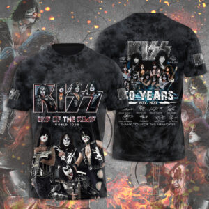 Kiss Band 3D Apparel – TANTN 1924