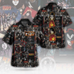 KISS 3D Hawaiian Apparel - GNE 2466