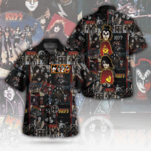 KISS 3D Hawaiian Apparel - GNE 2466