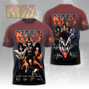 Kiss Band 3D Apparel - GNE 1427