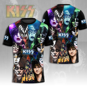 Kiss Band 3D Apparel - GNE NEW198