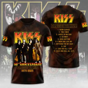 Kiss Band 3D Apparel - MAITM 10327