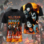 Kiss Band 3D Apparel - TANTN 2116