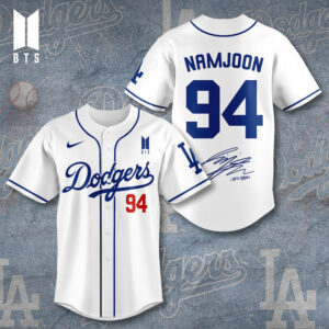 Los Angeles Dodgers x BTS Namjoon 2025 Baseball Jersey - TANTN15641