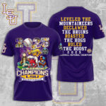 LSU Tigers Baseball 2025 National Champions 3D Apparel – MAITM 11972