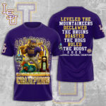 LSU Tigers Baseball 2025 National Champions 3D Apparel – MAITM 12232