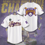 LSU Tigers Baseball Baseball Jersey – TANTN 14022