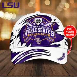 Personalized LSU Tigers Baseball 2025 National Champions Classic Cap - TANTN 14018