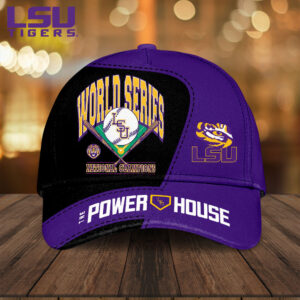 LSU Tigers Baseball 2025 National Champions Classic Cap - TANTN 14072