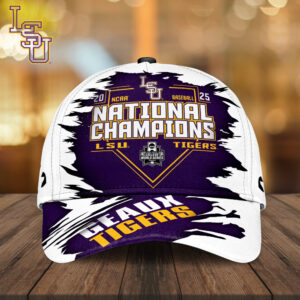 LSU Tigers Baseball 2025 National Champions Classic Cap - MAITM 11734