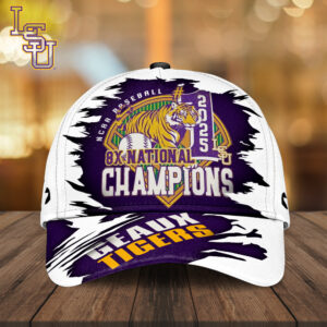 LSU Tigers Baseball 2025 National Champions Classic Cap - MAITM 11796