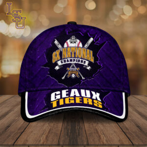 LSU Tigers Baseball 2025 National Champions Classic Cap - MAITM 11798