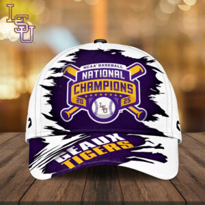LSU Tigers Baseball 2025 National Champions Classic Cap - MAITM 11808