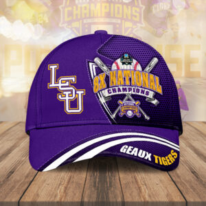 LSU Tigers Baseball 2025 National Champions Classic Cap - MAITM 11825