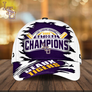 LSU Tigers Baseball 2025 National Champions Classic Cap - MAITM 11826
