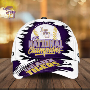 LSU Tigers Baseball 2025 National Champions Classic Cap - MAITM 11874