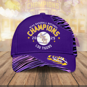 LSU Tigers Baseball 2025 National Champions Classic Cap - MAITM 11884