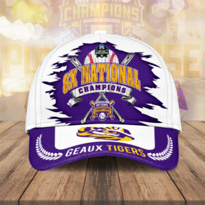 LSU Tigers Baseball 2025 National Champions Classic Cap - MAITM 11894