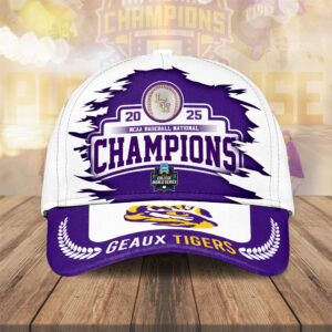 LSU Tigers Baseball 2025 National Champions Classic Cap - MAITM 11895